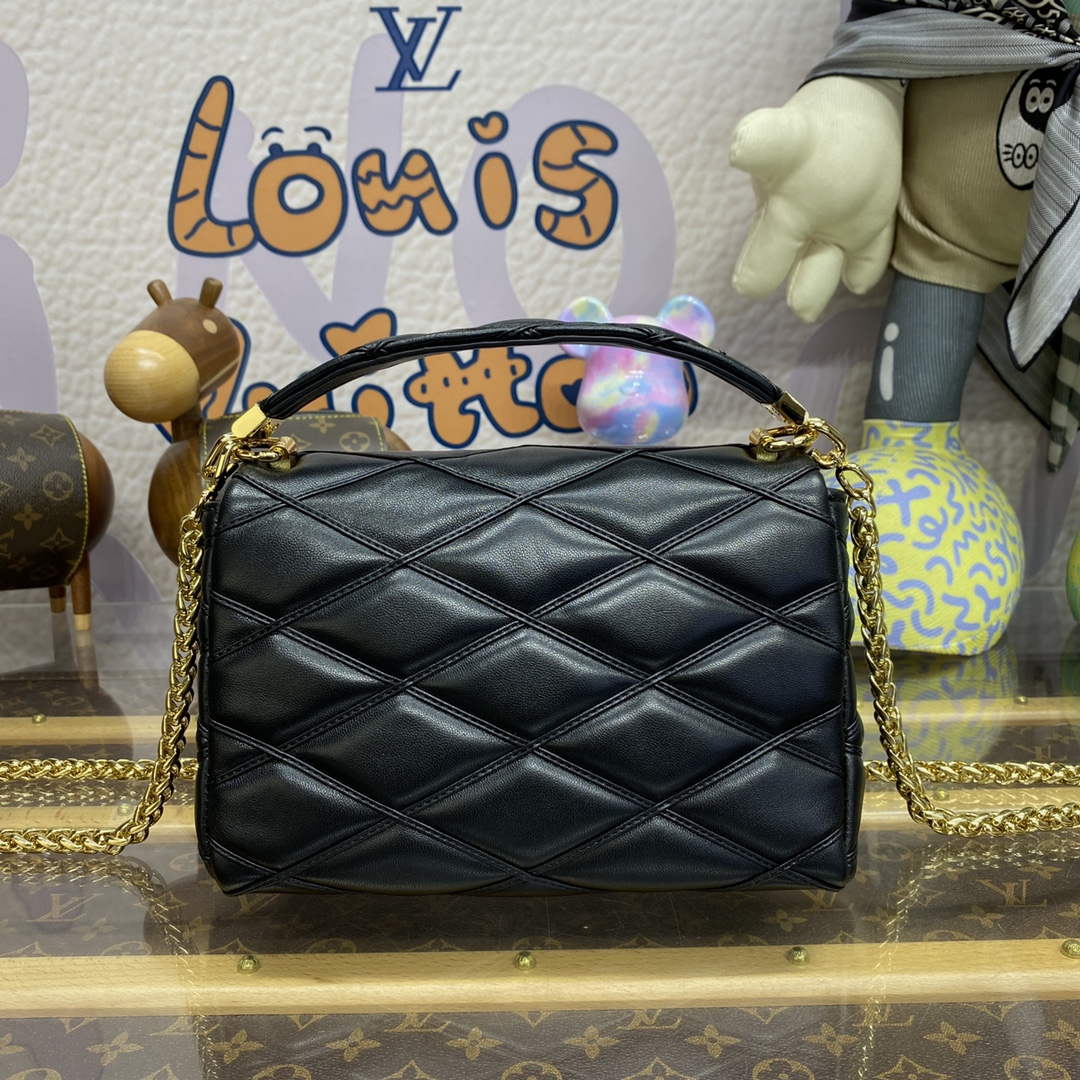 LV M22891 Louis Vuitton GO-14 MM Bag Black | lv m22891 louis vuitton go 14 mm bag black 2