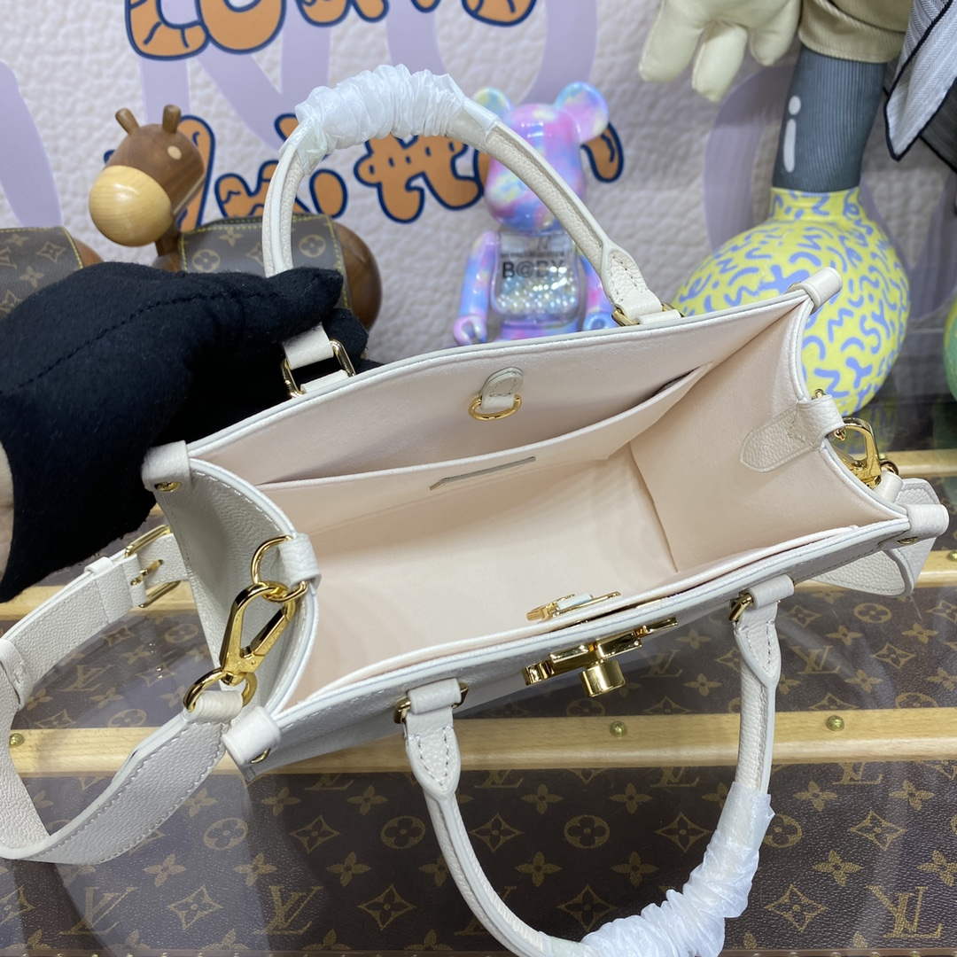 LV M23637 Louis Vuitton Lock & Go Handbag Quartz | lv m23637 louis vuitton lock go handbag quartz 9