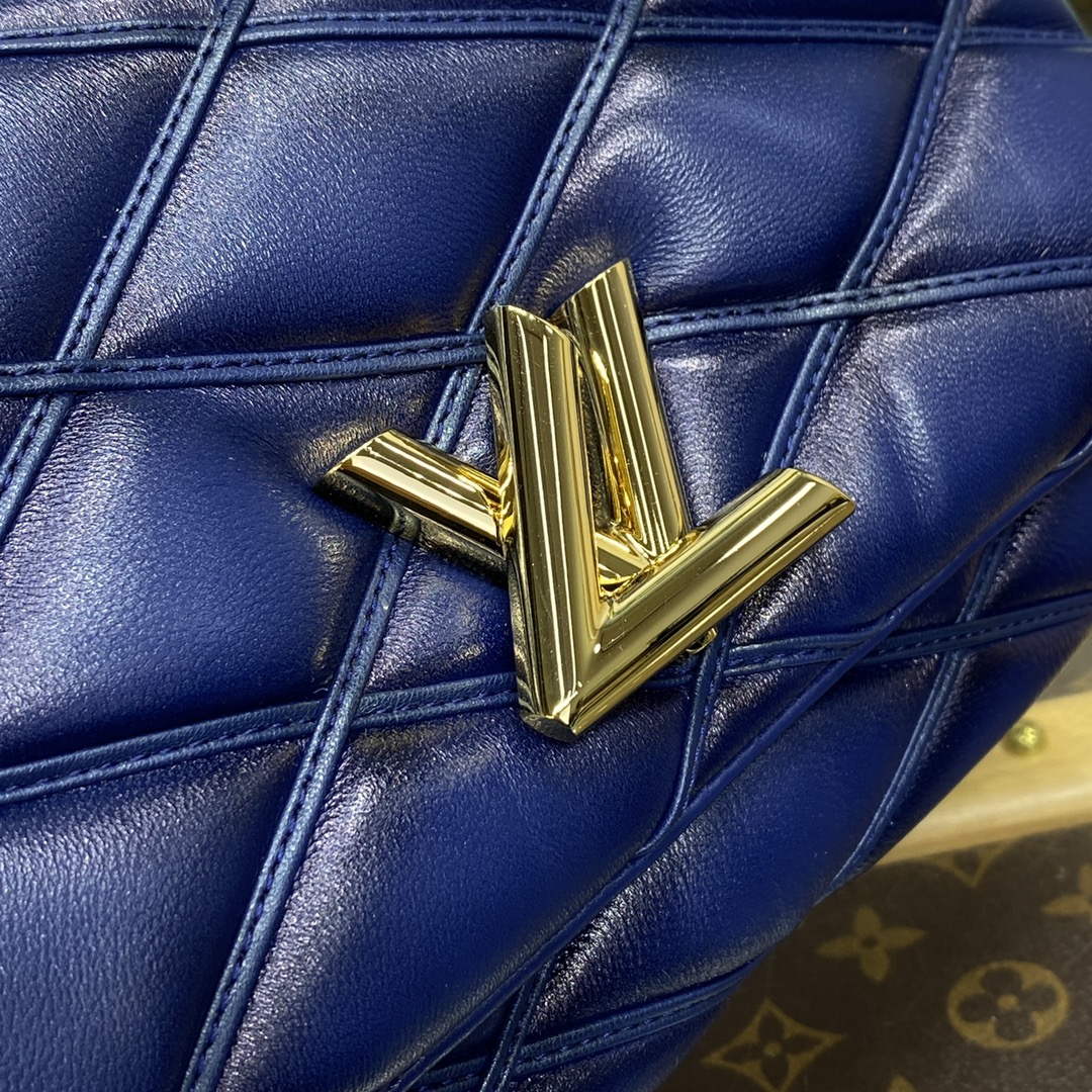 LV M23682 Louis Vuitton GO-14 MM Bag Navy Blue | lv m23682 louis vuitton go 14 mm bag navy blue 5