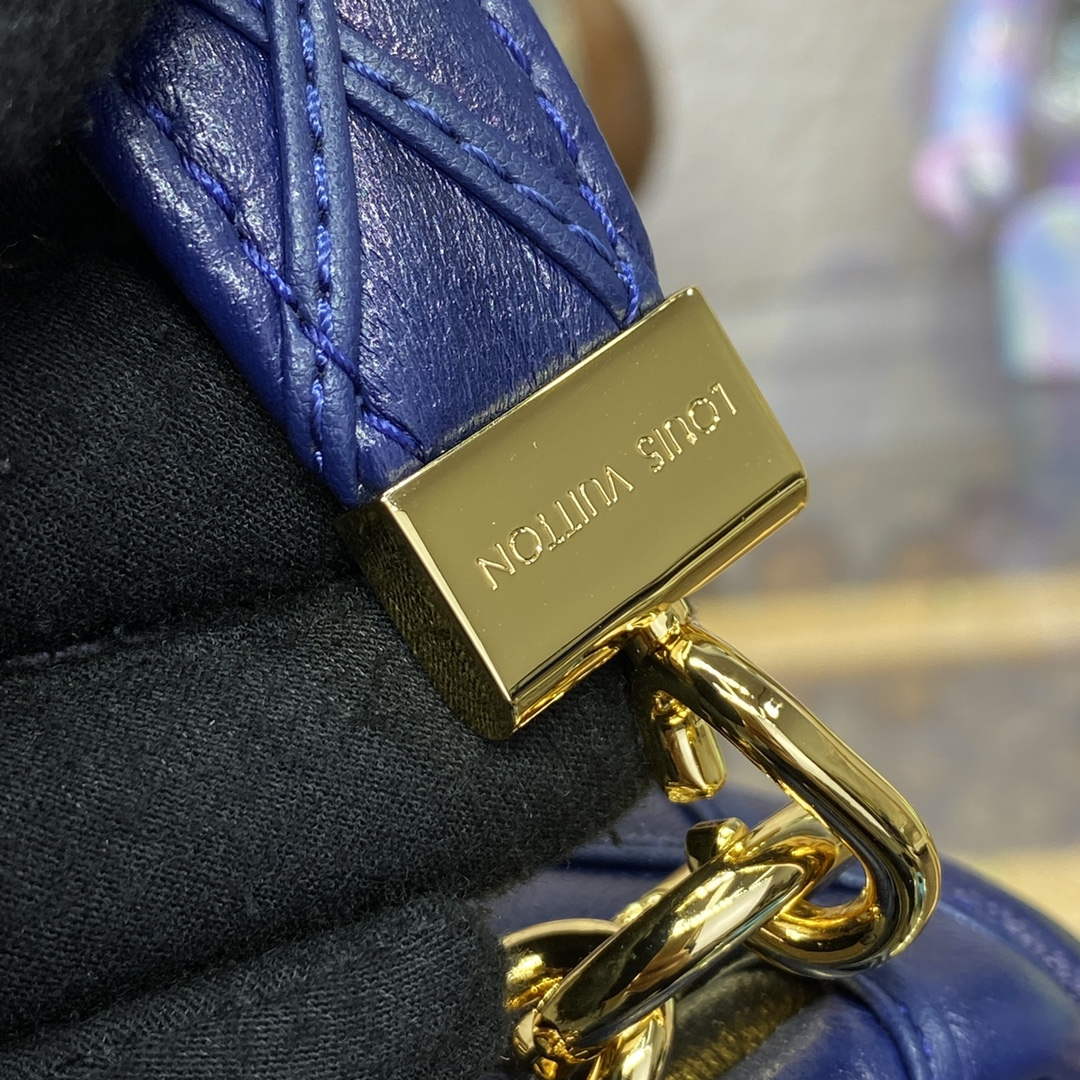 LV M23682 Louis Vuitton GO-14 MM Bag Navy Blue | lv m23682 louis vuitton go 14 mm bag navy blue 6