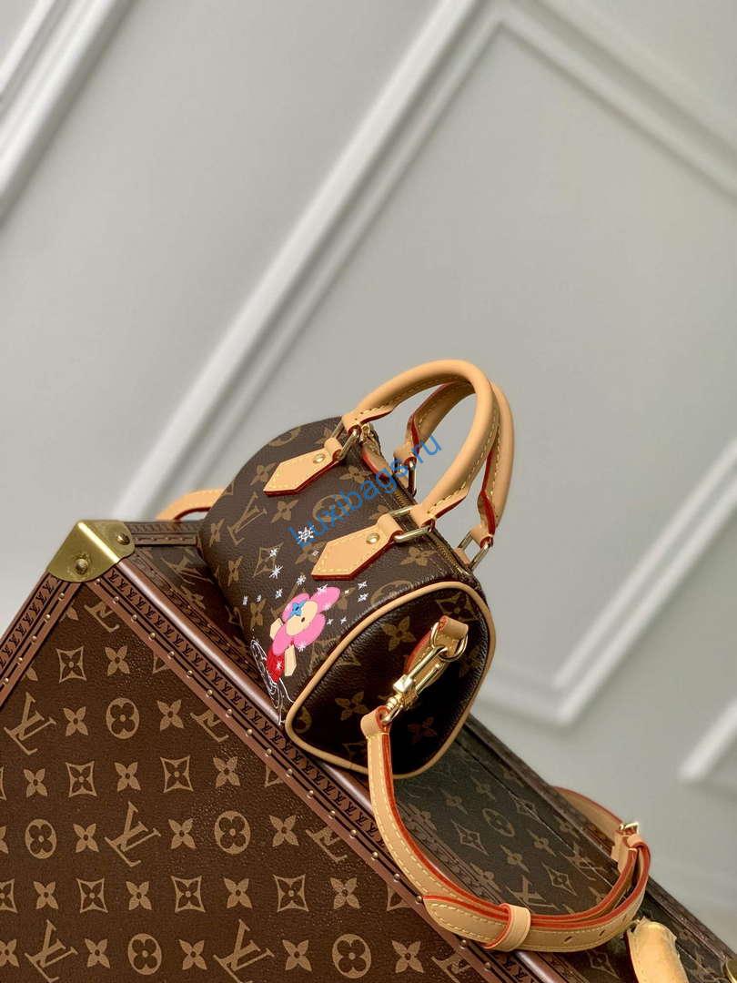 LV M82624 Louis Vuitton Nano Speedy Bag Pink | lv m82624 louis vuitton nano speedy bag pink 4