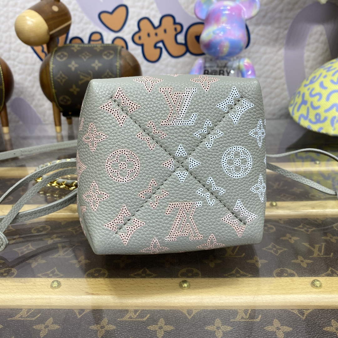 LV M82731 Louis Vuitton Pico Bella Mucket Bag Gray | lv m82731 louis vuitton pico bella mucket bag gray 4