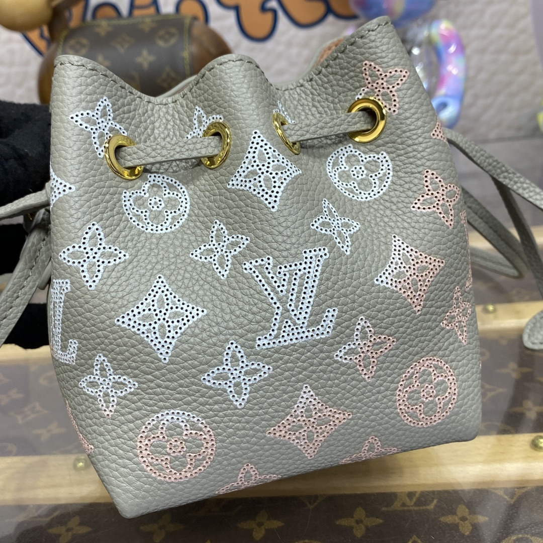 LV M82731 Louis Vuitton Pico Bella Mucket Bag Gray | lv m82731 louis vuitton pico bella mucket bag gray 5