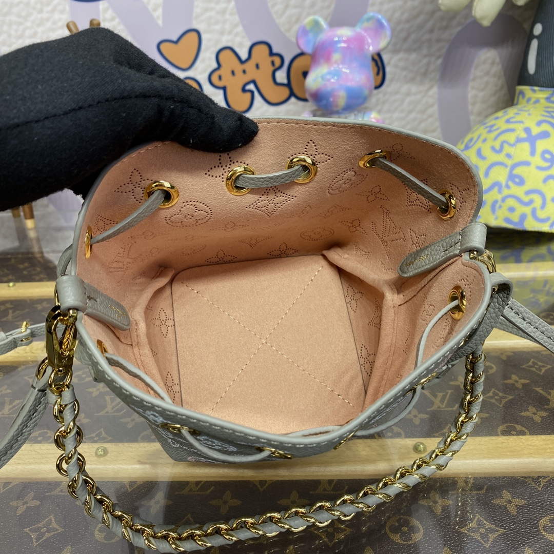 LV M82731 Louis Vuitton Pico Bella Mucket Bag Gray | lv m82731 louis vuitton pico bella mucket bag gray 9
