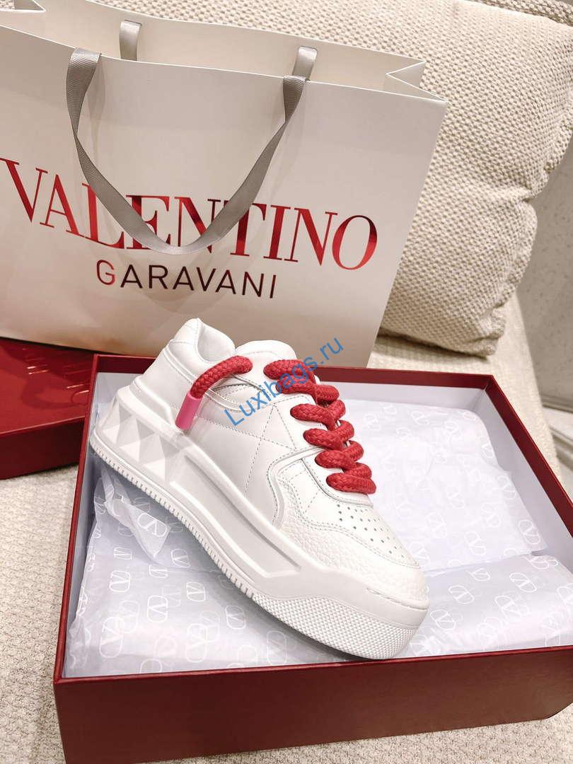 Valentino Women's Men's one Stud XL Trainer in Nappa Leather V54894 | valentino womens mens one stud xl trainer in nappa leather v54894 6