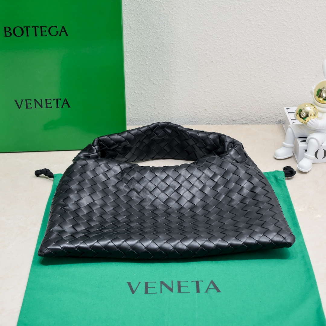 Bottega Veneta BV Small Hop oyster 763966 Bag Black | bottega veneta bv small hop oyster 763966 bag black 005