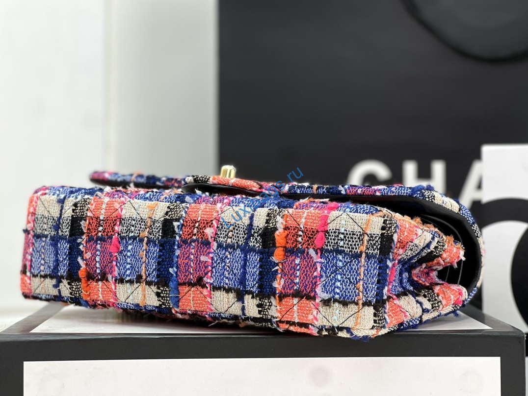 chanel a01112 flap classic handbag woolen & gold-tone metal pink & blue 4 Chanel A01112 Flap Classic Handbag Woolen & Gold-Tone Metal Pink & Blue | chanel a01112 flap classic handbag woolen gold tone metal pink blue 005