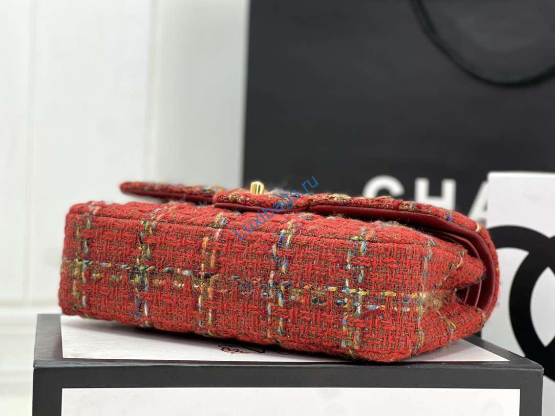 chanel a01112 flap classic handbag woolen & gold-tone metal red 4 Chanel A01112 Flap Classic Handbag Woolen & Gold-Tone Metal Red | chanel a01112 flap classic handbag woolen gold tone metal red 005