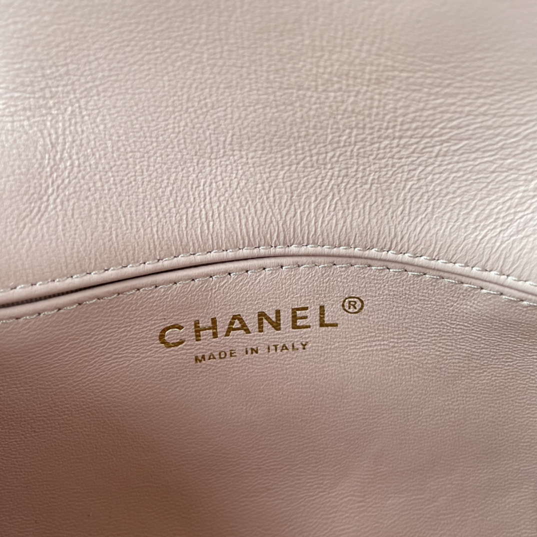Chanel AS1115 Small Flap bag Satin fabric Pink | chanel as1115 small flap bag satin fabric pink 007
