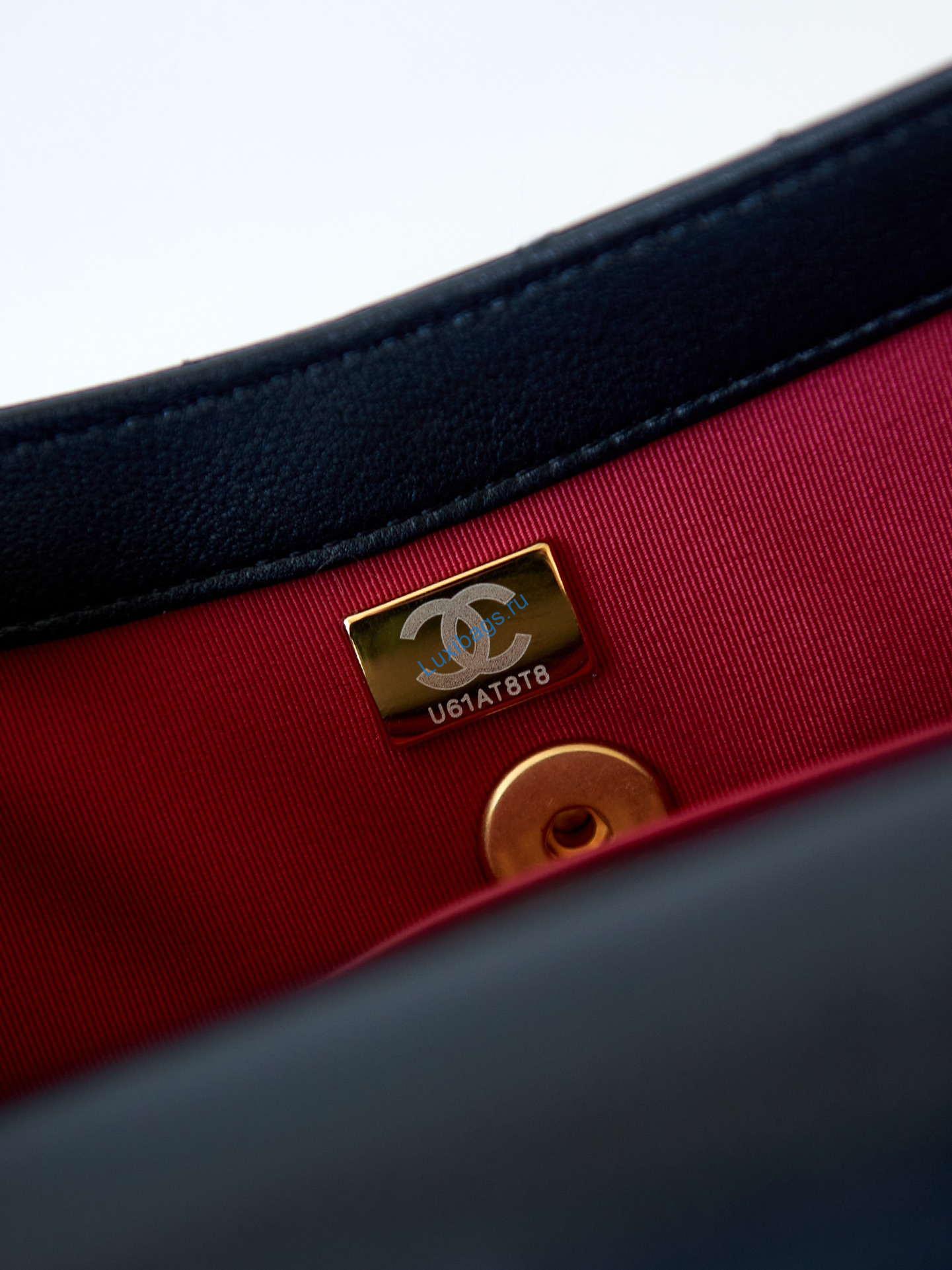 Chanel AS4305 Small Flap bag 23K Lambskin Black | chanel as4305 small flap bag 23k lambskin black 009