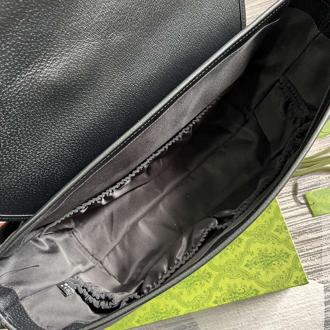 Gucci 756726 Jumbo GG Baby Changing Bag Black | gucci 756726 jumbo gg baby changing bag black 9