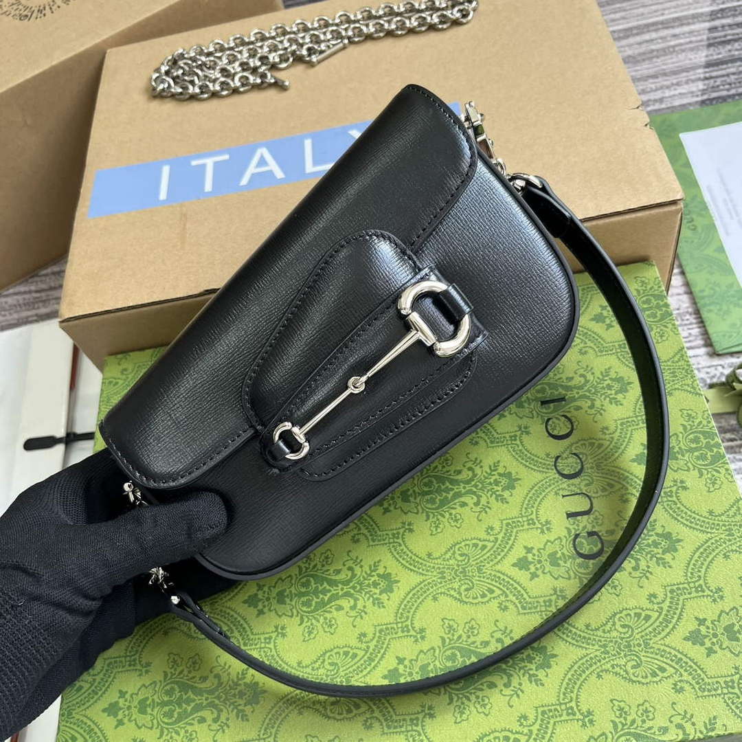 Gucci 774209 Gucci Horsebit 1955 Mini Shoulder Bag Black | gucci 774209 gucci horsebit 1955 mini shoulder bag black 4