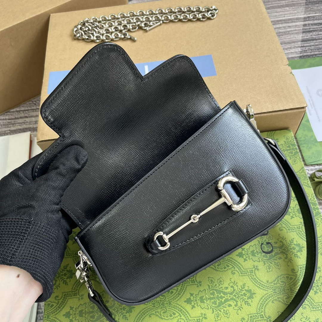 Gucci 774209 Gucci Horsebit 1955 Mini Shoulder Bag Black | gucci 774209 gucci horsebit 1955 mini shoulder bag black 8