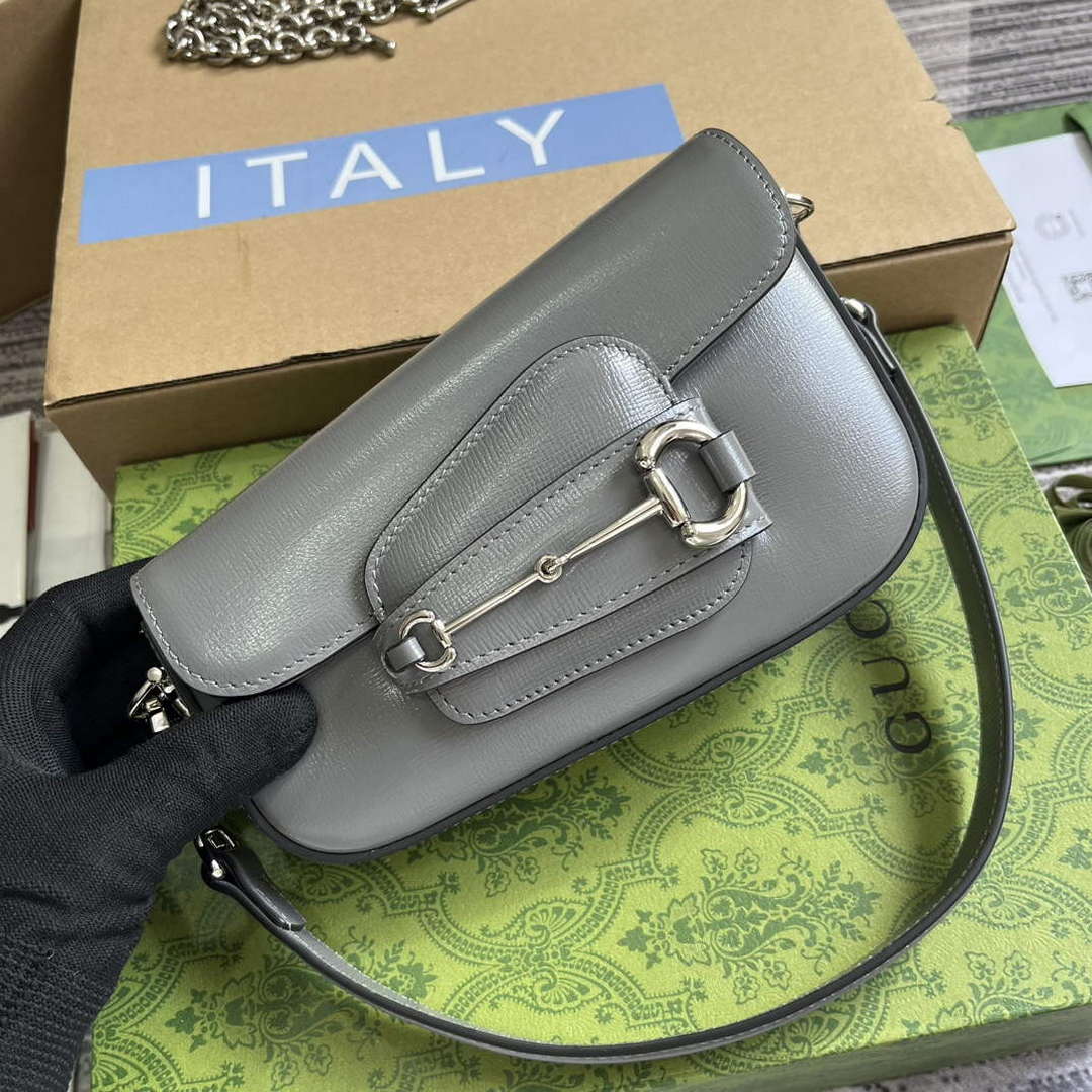 Gucci 774209 Gucci Horsebit 1955 Mini Shoulder Bag Grey | gucci 774209 gucci horsebit 1955 mini shoulder bag grey 4