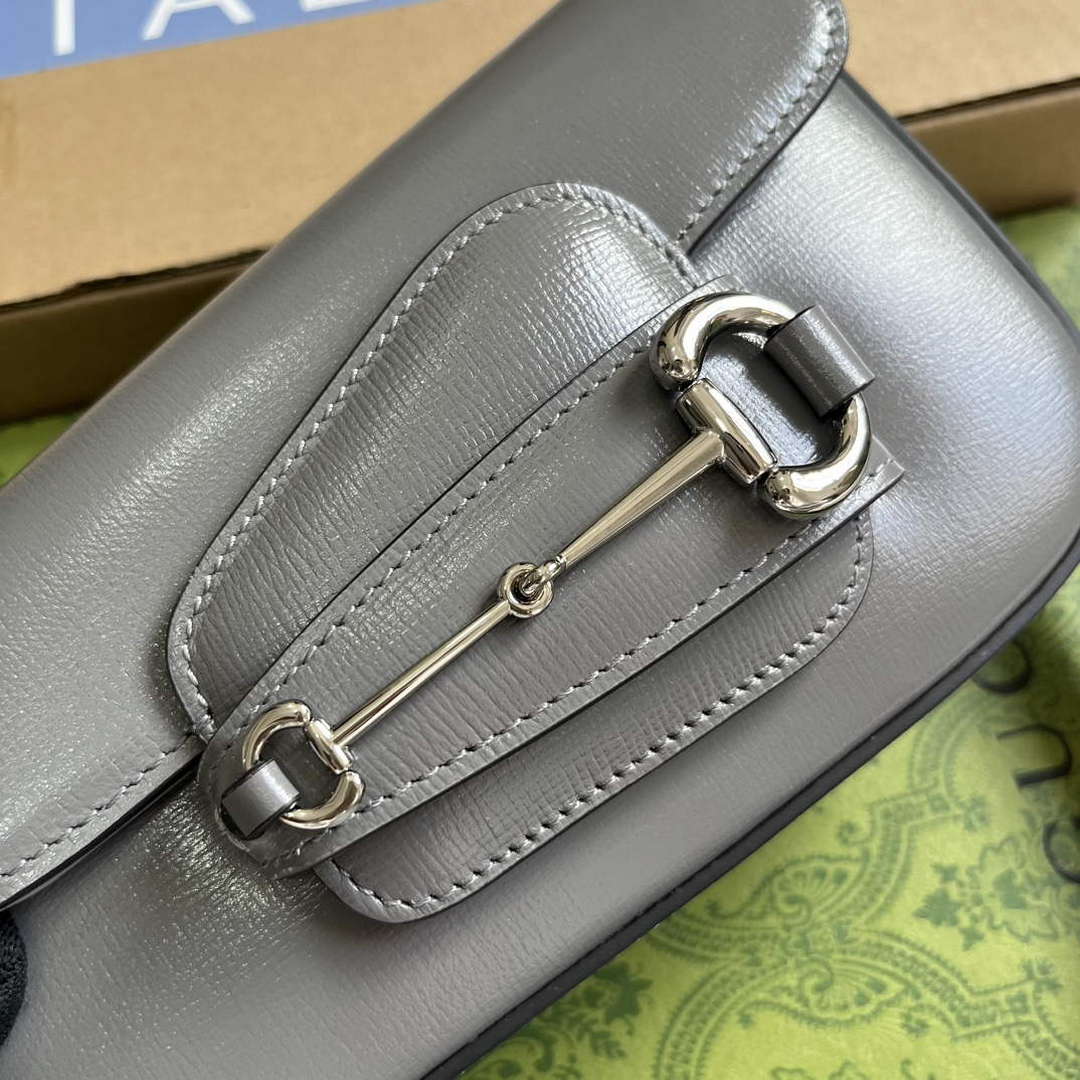 Gucci 774209 Gucci Horsebit 1955 Mini Shoulder Bag Grey | gucci 774209 gucci horsebit 1955 mini shoulder bag grey 5