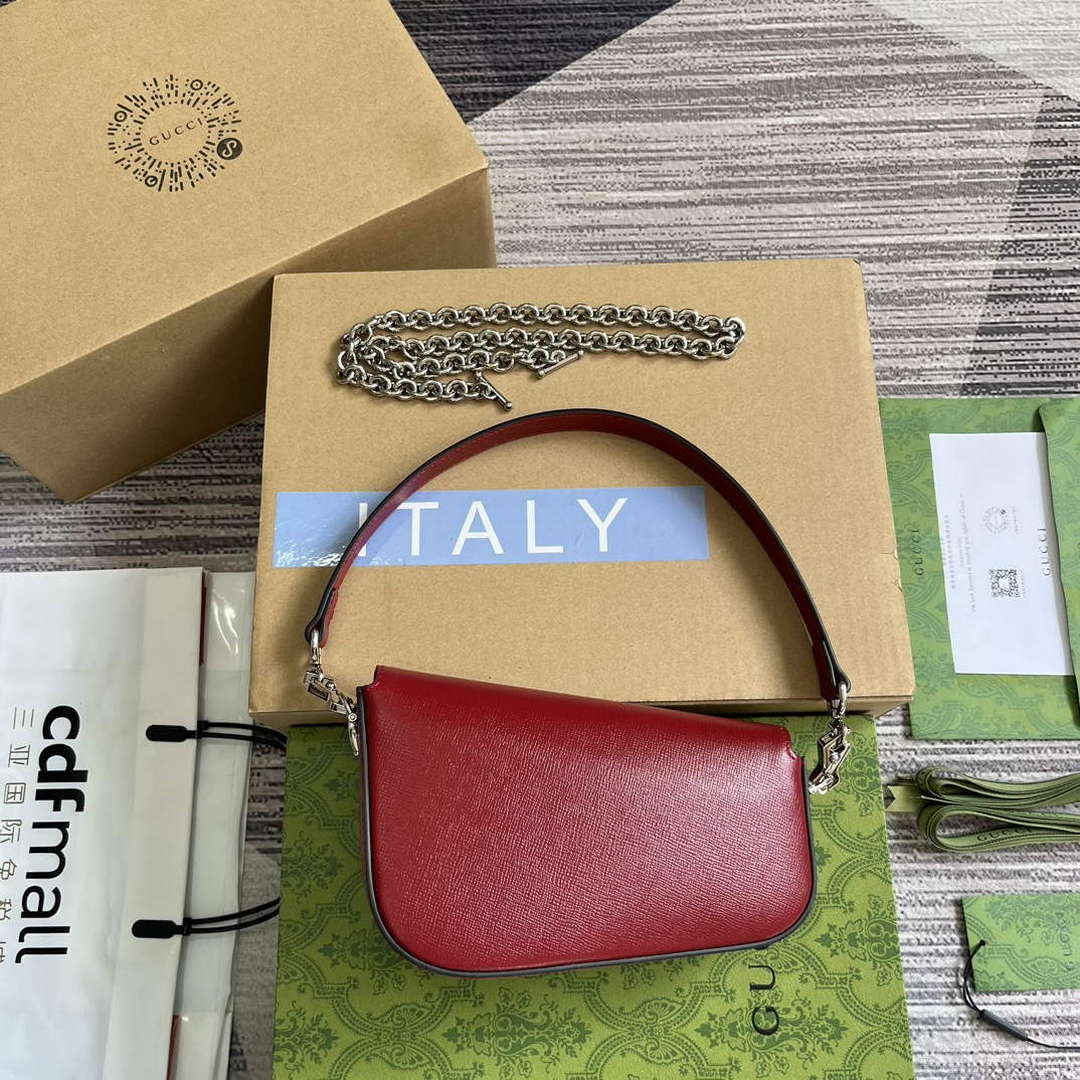 Gucci 774209 Gucci Horsebit 1955 Mini Shoulder Bag Red | gucci 774209 gucci horsebit 1955 mini shoulder bag red 2