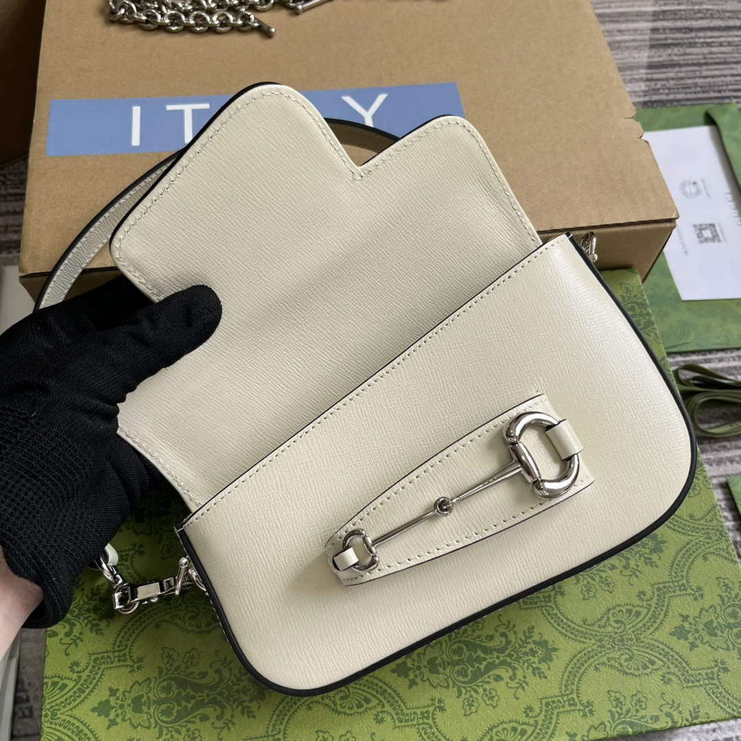Gucci 774209 Gucci Horsebit 1955 Mini Shoulder Bag White | gucci 774209 gucci horsebit 1955 mini shoulder bag white 8