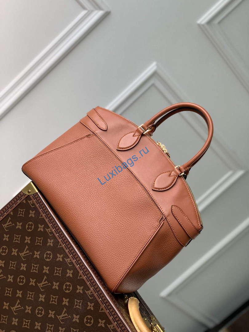 LV M22925 Louis Vuitton Lock It MM Bag Gold | lv m22925 louis vuitton lock it mm bag gold 3