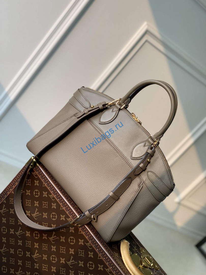 LV M22927 Louis Vuitton Lock It MM Bag Earth | lv m22927 louis vuitton lock it mm bag earth 2
