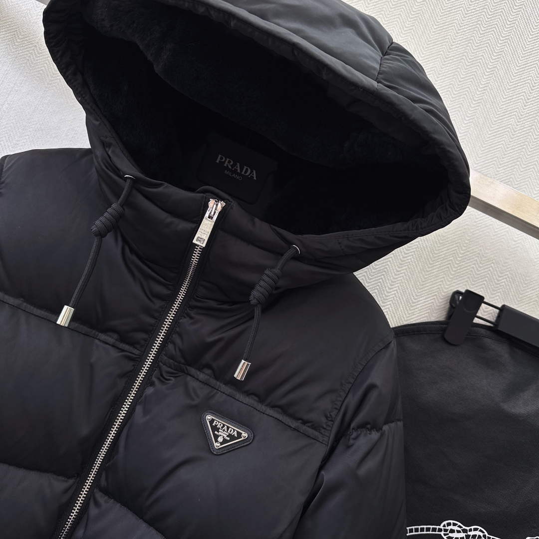 Prada Women's Fashion Clothing Down Coat P74181 | prada womens fashion clothing down coat p74181 4