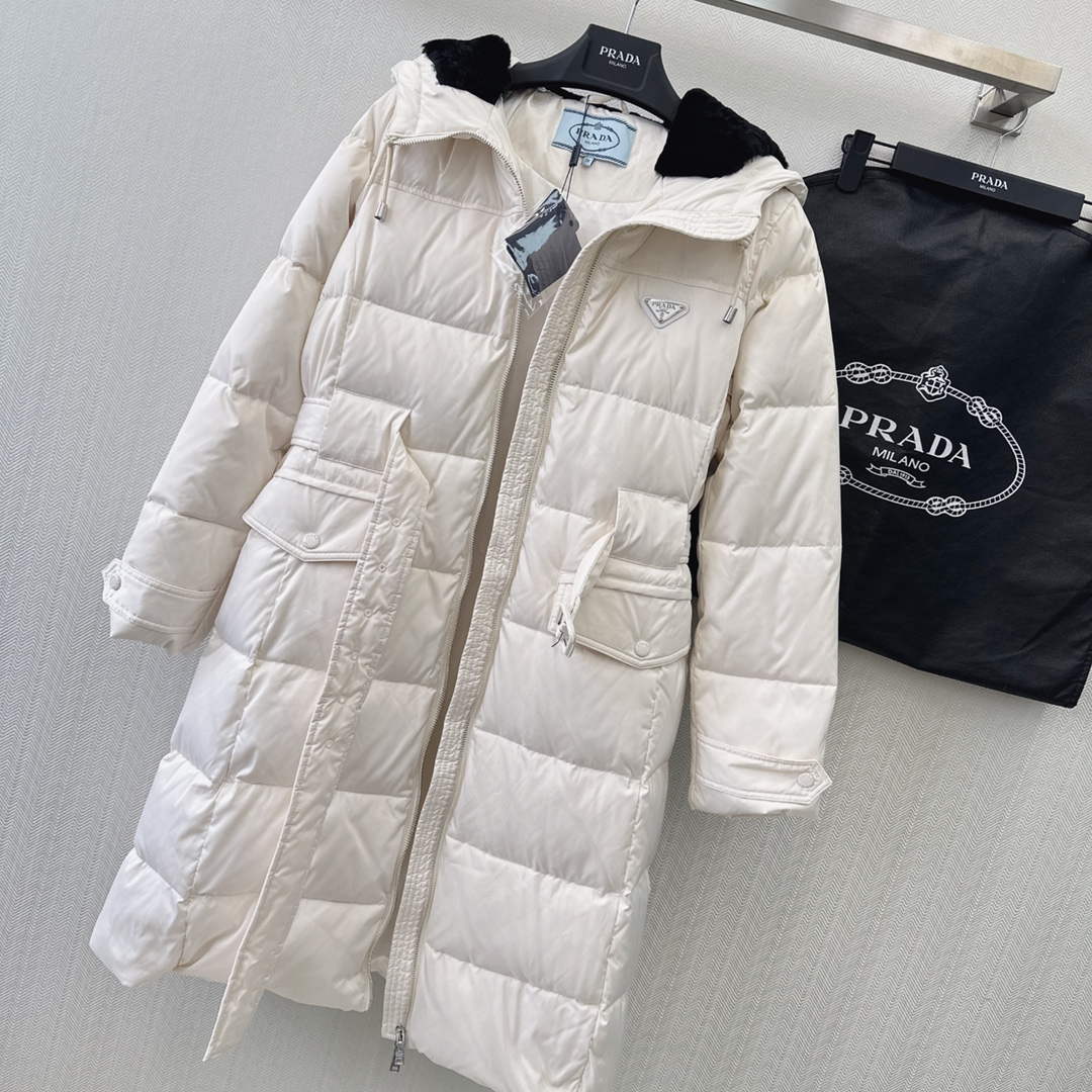 Prada Women's Fashion Clothing Down Coat P74182 | prada womens fashion clothing down coat p74182 7
