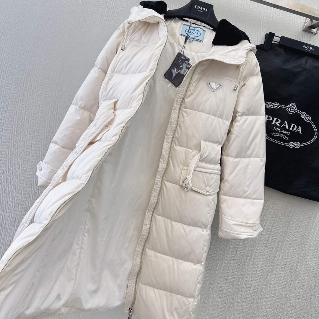 Prada Women's Fashion Clothing Down Coat P74182 | prada womens fashion clothing down coat p74182 8
