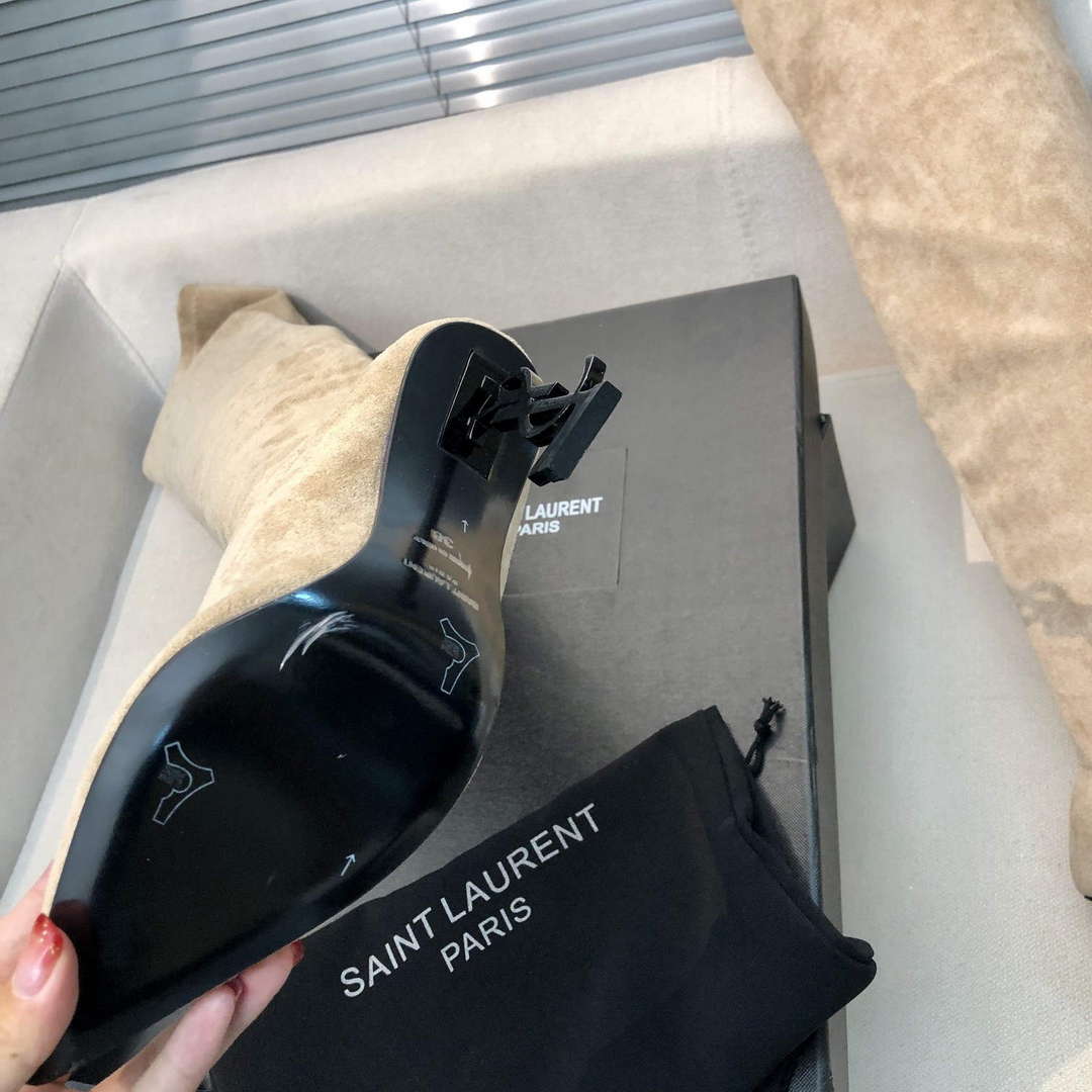 YSL Women's Boots Designer Saint Laurent High Shoes Y67218 | ysl womens boots designer saint laurent high shoes y67218 9