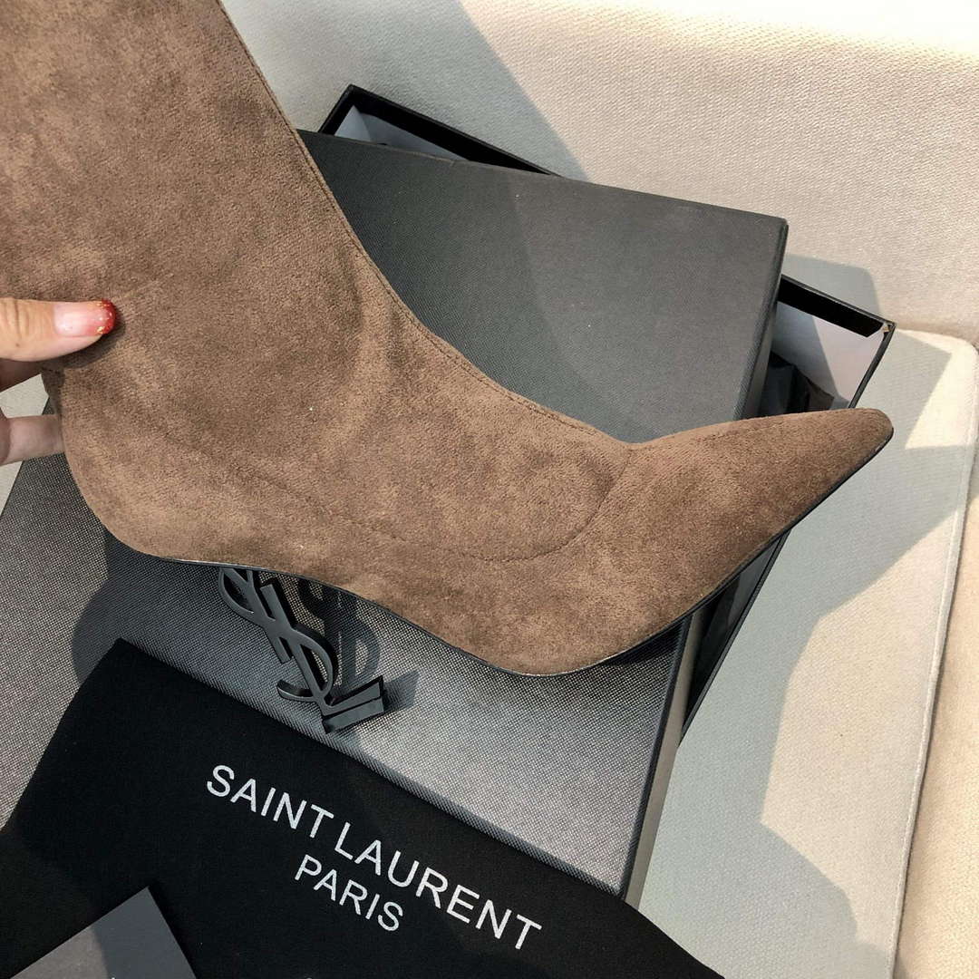 YSL Women's Boots Designer Saint Laurent High Shoes Y67219 | ysl womens boots designer saint laurent high shoes y67219 8