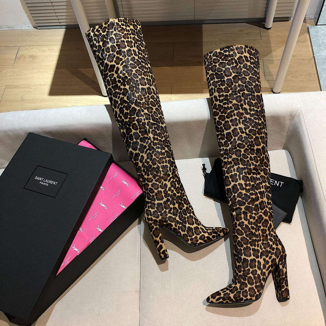 YSL Women's Boots Designer Saint Laurent High Shoes Y67221 | ysl womens boots designer saint laurent high shoes y67221 7