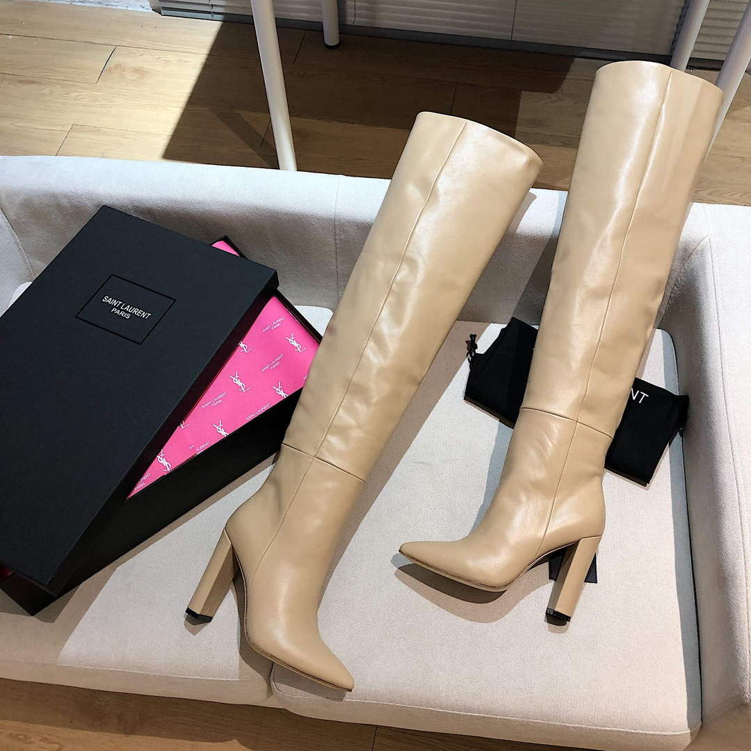 YSL Women's Boots Designer Saint Laurent High Shoes Y67222 | ysl womens boots designer saint laurent high shoes y67222 5