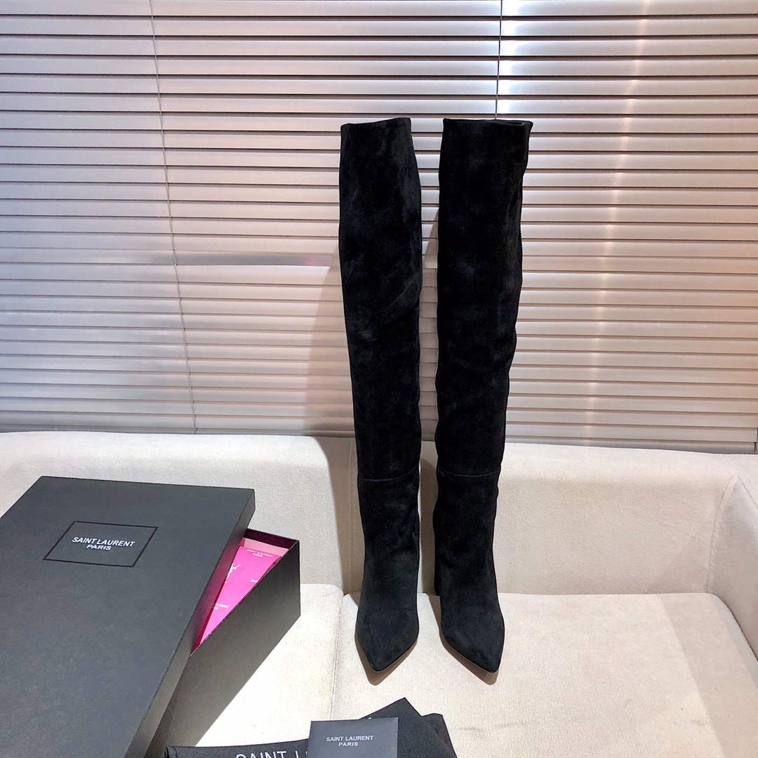 YSL Women's Boots Designer Saint Laurent High Shoes Y67223 | ysl womens boots designer saint laurent high shoes y67223 1