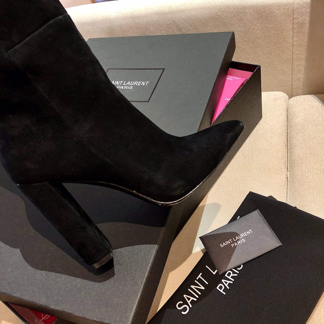 YSL Women's Boots Designer Saint Laurent High Shoes Y67223 | ysl womens boots designer saint laurent high shoes y67223 7