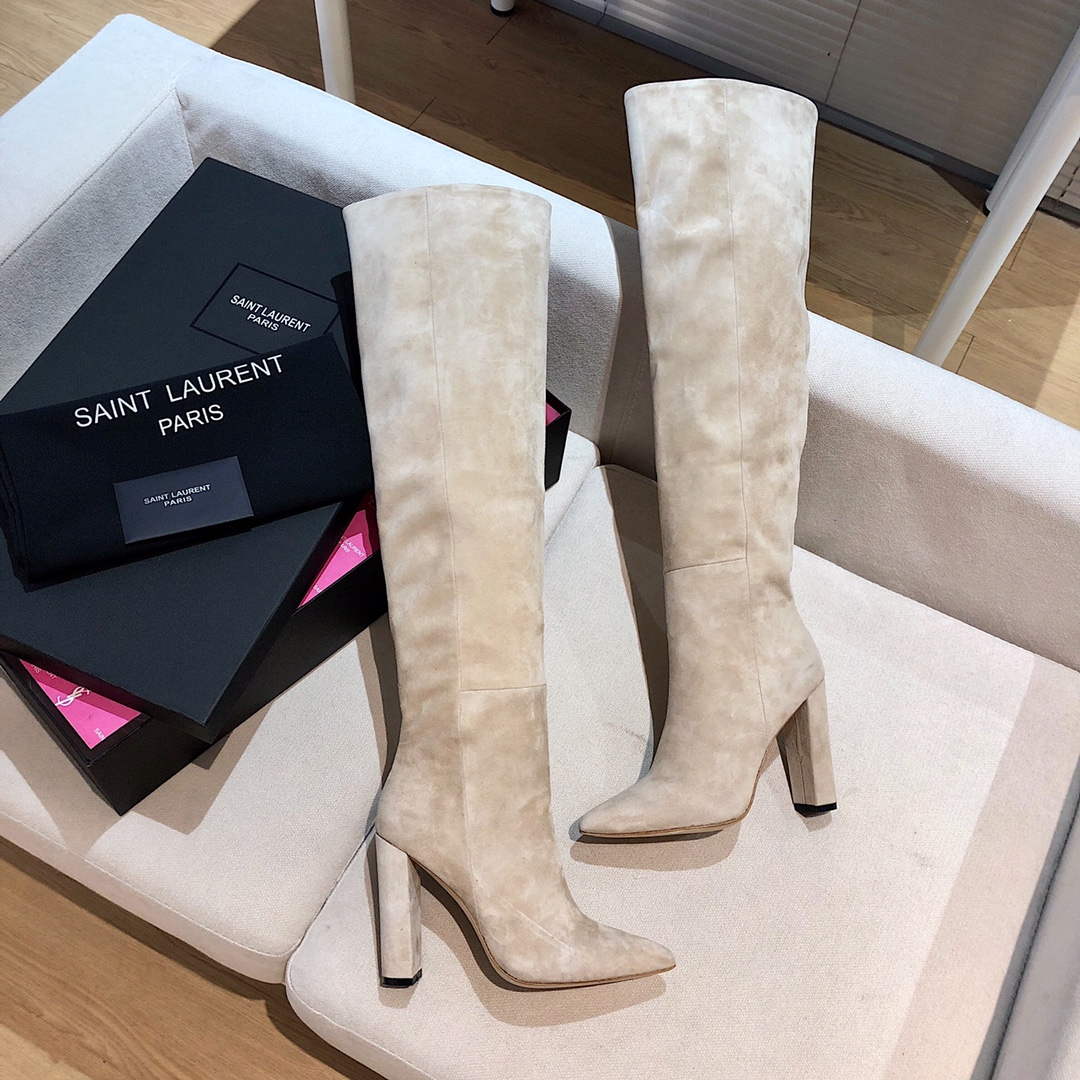 YSL Women's Boots Designer Saint Laurent High Shoes Y67224 | ysl womens boots designer saint laurent high shoes y67224 5
