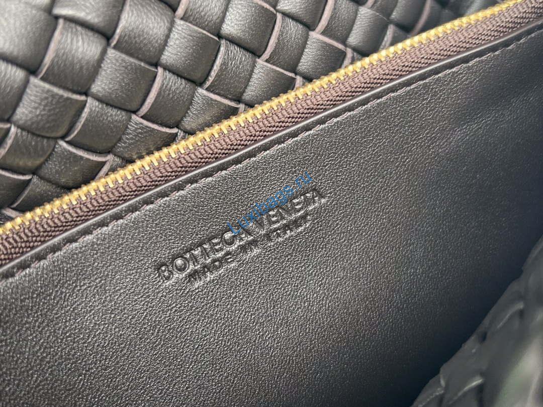Bottega Veneta BV 709418 Small Cobble Shoulder Bag Drak Brown | bottega veneta bv 709418 small cobble shoulder bag dark brown 005
