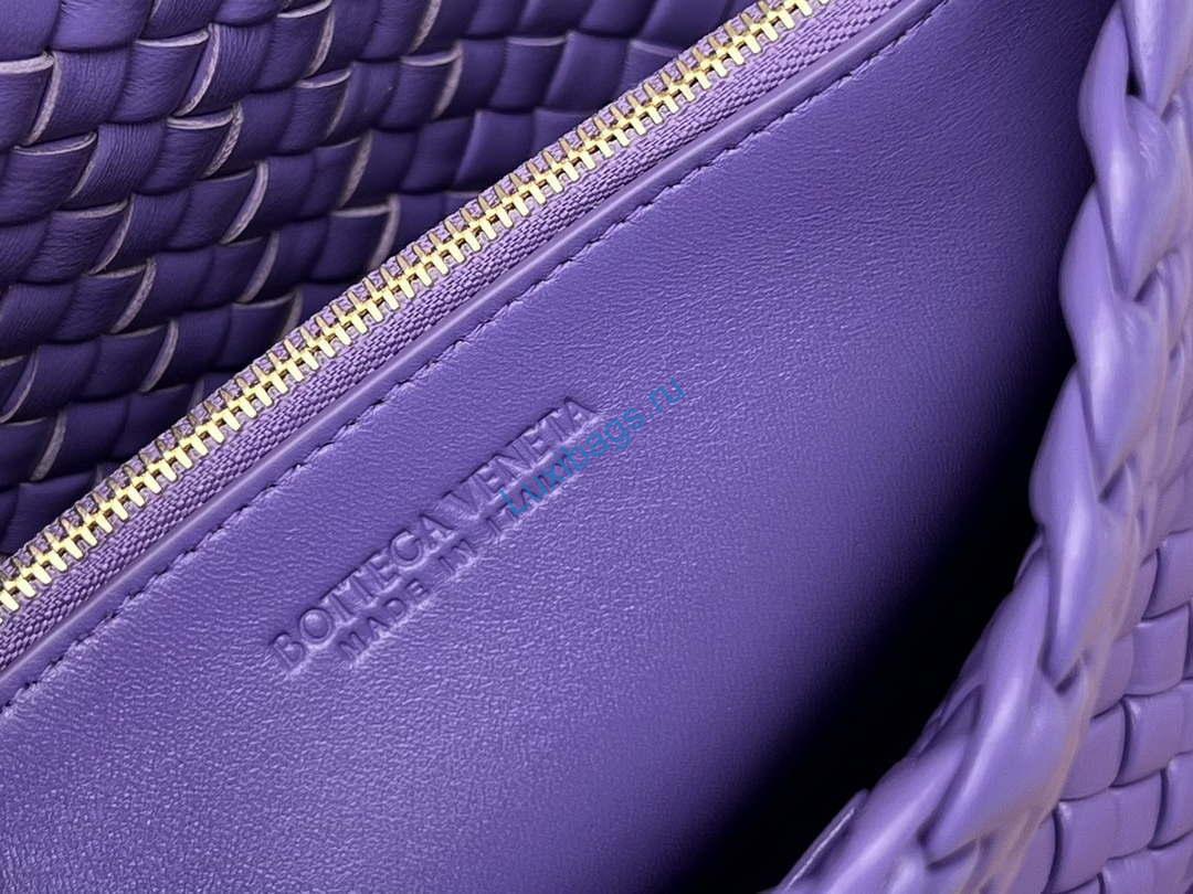 Bottega Veneta BV 709418 Small Cobble Shoulder Bag Purple | bottega veneta bv 709418 small cobble shoulder bag purple 007
