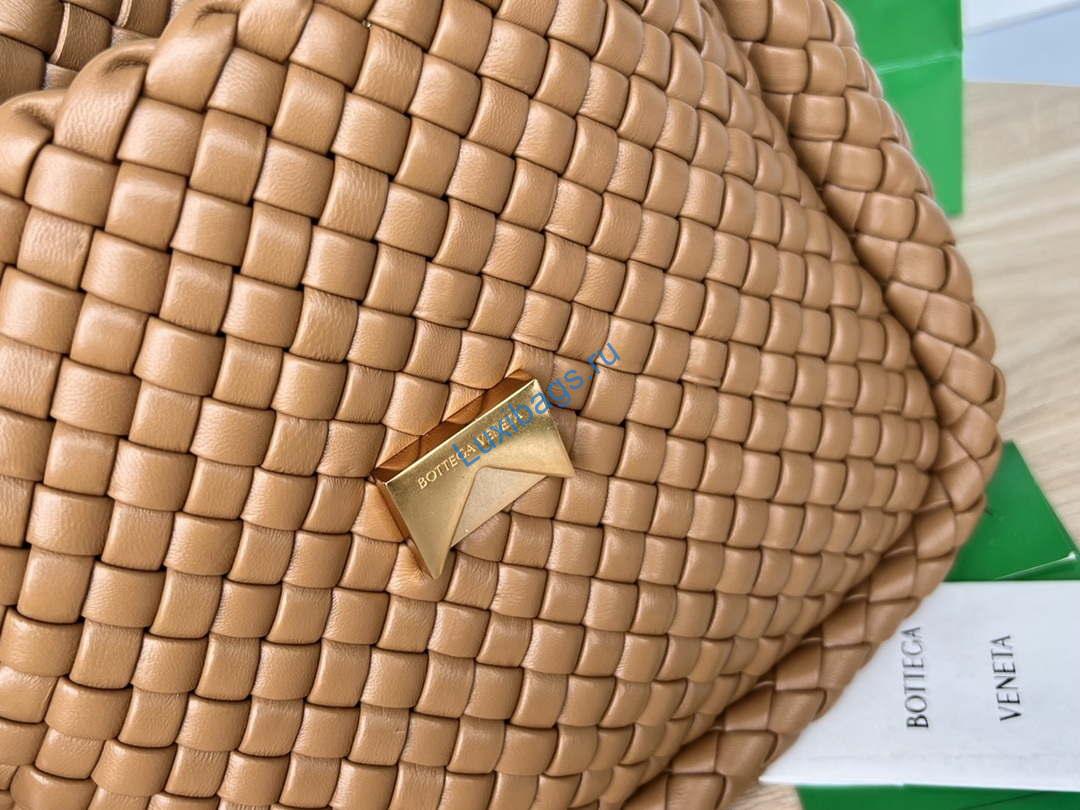 Bottega Veneta BV 709418 Small Cobble Shoulder Bag Tan | bottega veneta bv 709418 small cobble shoulder bag tan 006