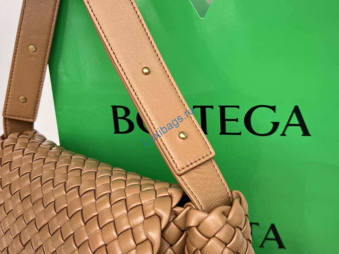 Bottega Veneta BV 709418 Small Cobble Shoulder Bag Tan | bottega veneta bv 709418 small cobble shoulder bag tan 009