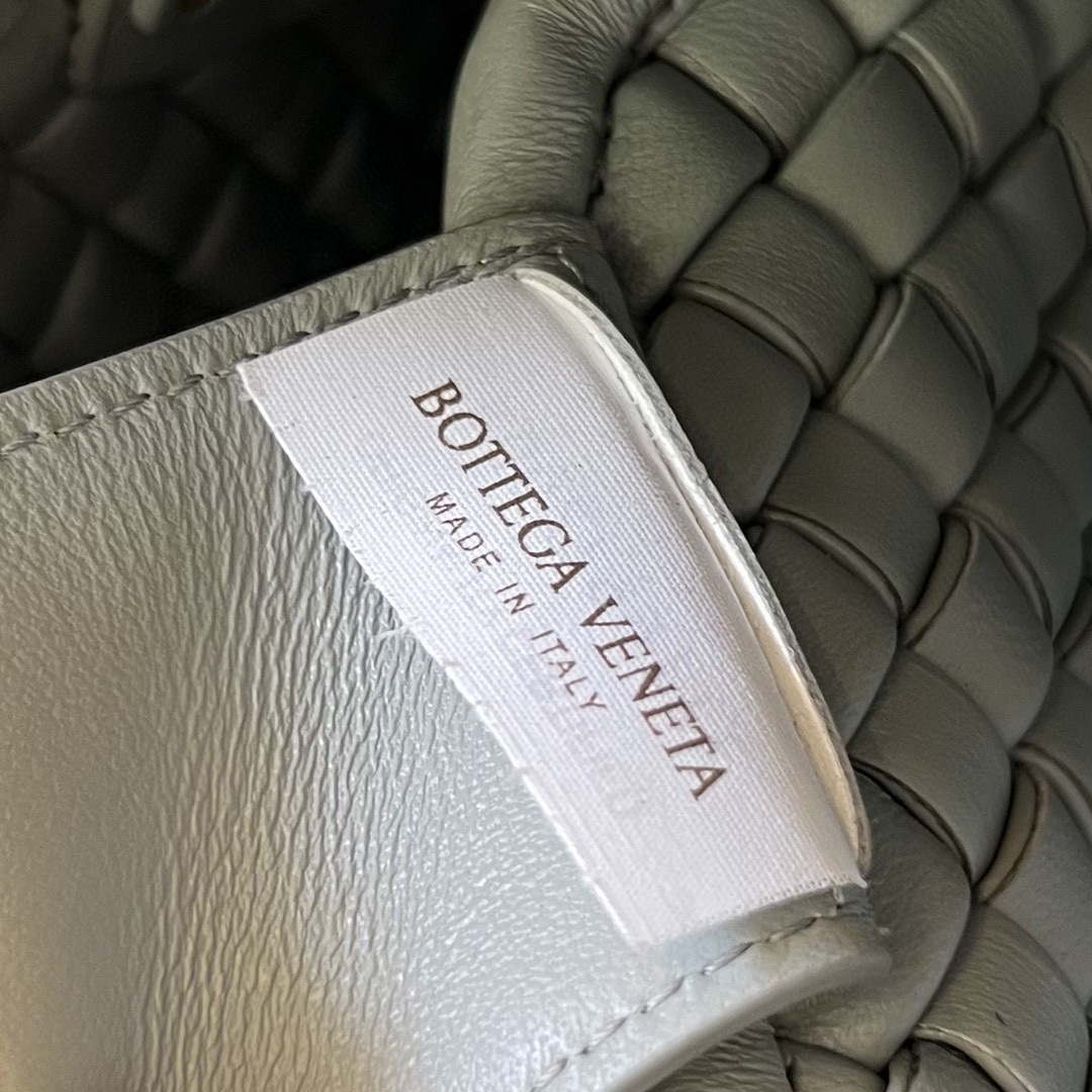 Bottega Veneta BV 762711 Mini Cobble Shoulder Bag Grey | bottega veneta bv 762711 mini cobble shoulder bag grey 009