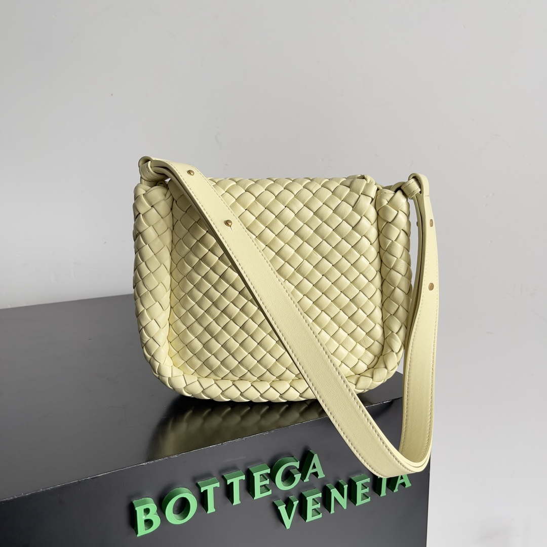 Bottega Veneta BV 762711 Mini Cobble Shoulder Bag Yellow | bottega veneta bv 762711 mini cobble shoulder bag yellow 004