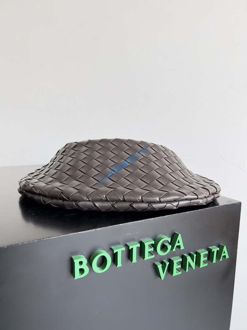 Bottega Veneta BV 776768 Sardine With Chain Dark Brown | bottega veneta bv 776768 sardine with chain dark brown 003