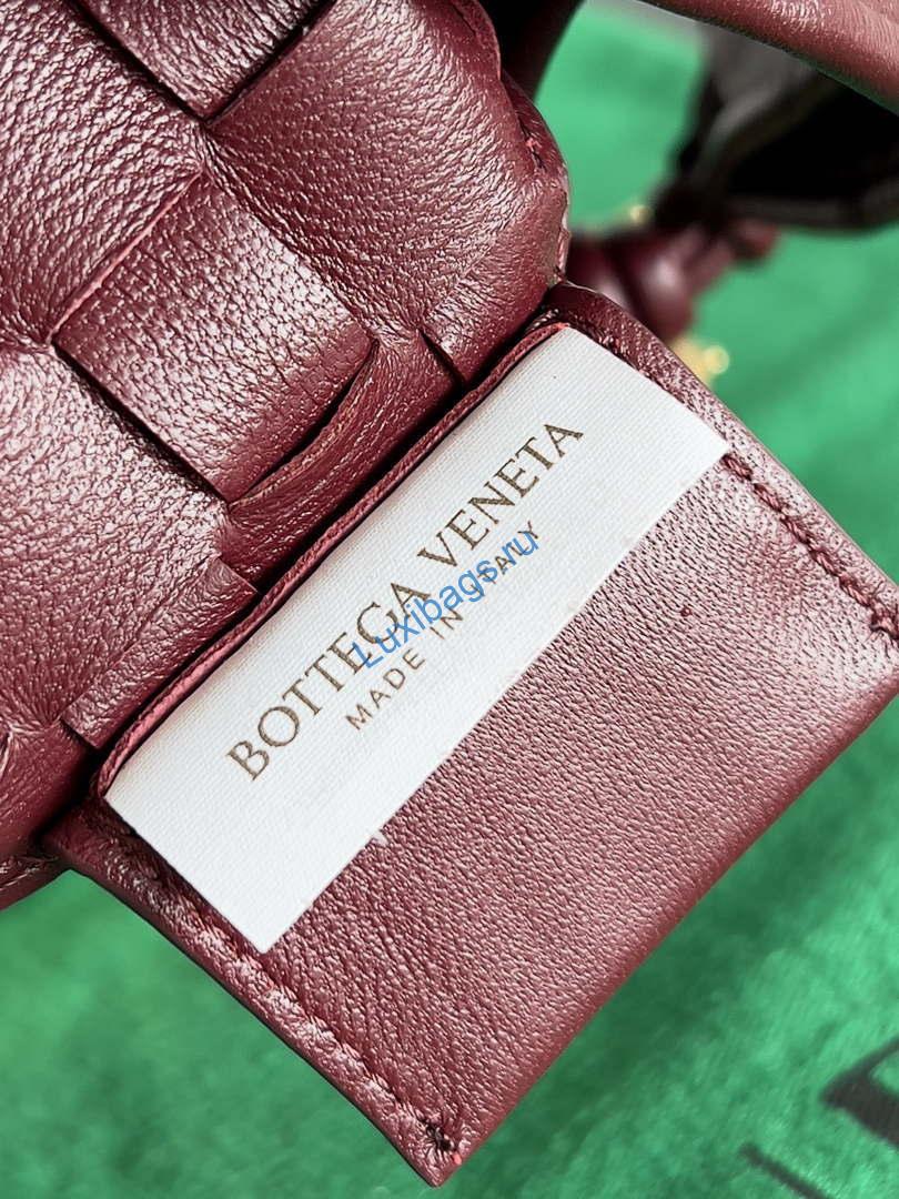 Bottega Veneta BV 776768 Sardine With Chain Red | bottega veneta bv 776768 sardine with chain red 007