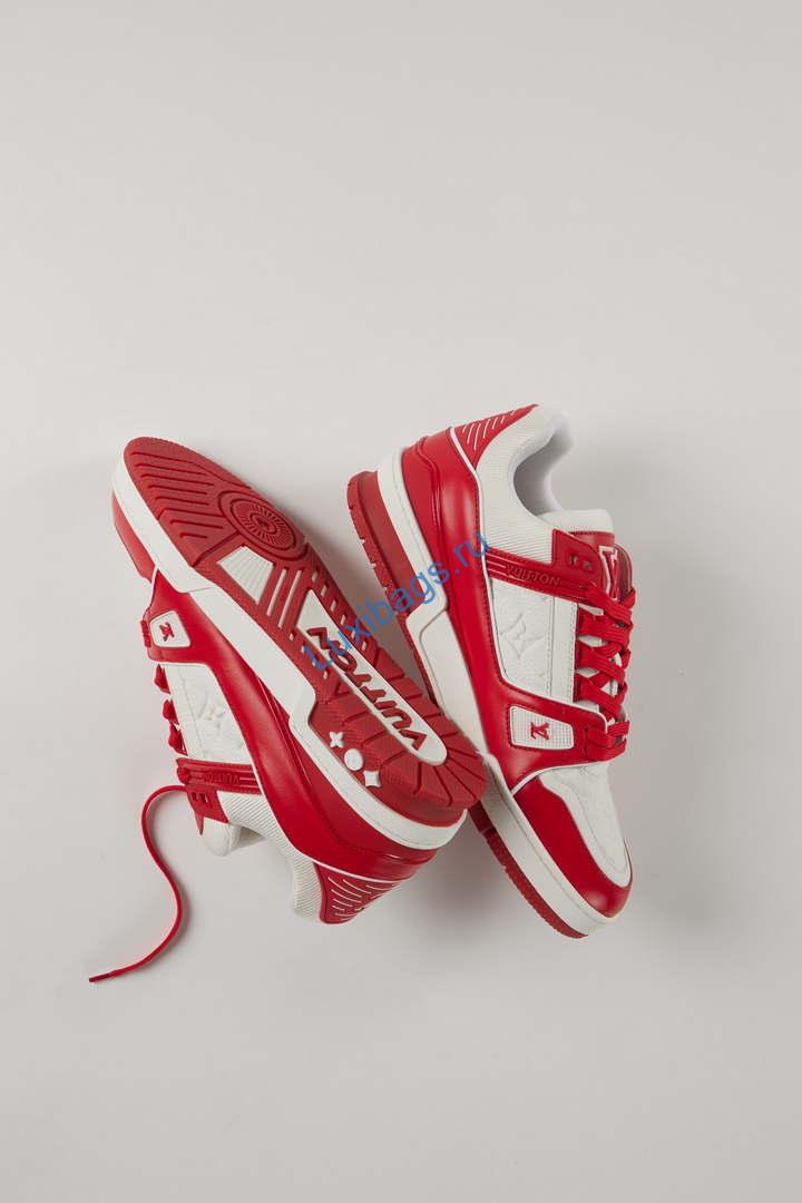 Louis Vuitton 1ABLUR Men Women's LV Trainer Sneaker L62466 | louis vuitton 1ablur men womens lv trainer sneaker l62466 02