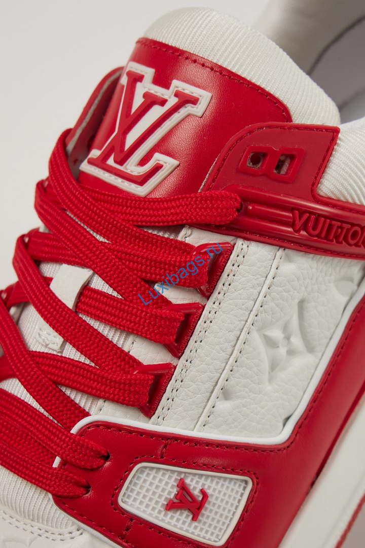 Louis Vuitton 1ABLUR Men Women's LV Trainer Sneaker L62466 | louis vuitton 1ablur men womens lv trainer sneaker l62466 05