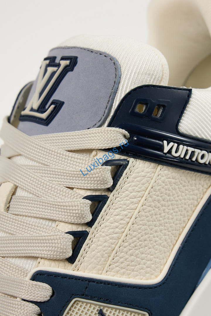 Louis Vuitton 1ABLUR Men Women's LV Trainer Sneaker L62468 | louis vuitton 1ablur men womens lv trainer sneaker l62468 06