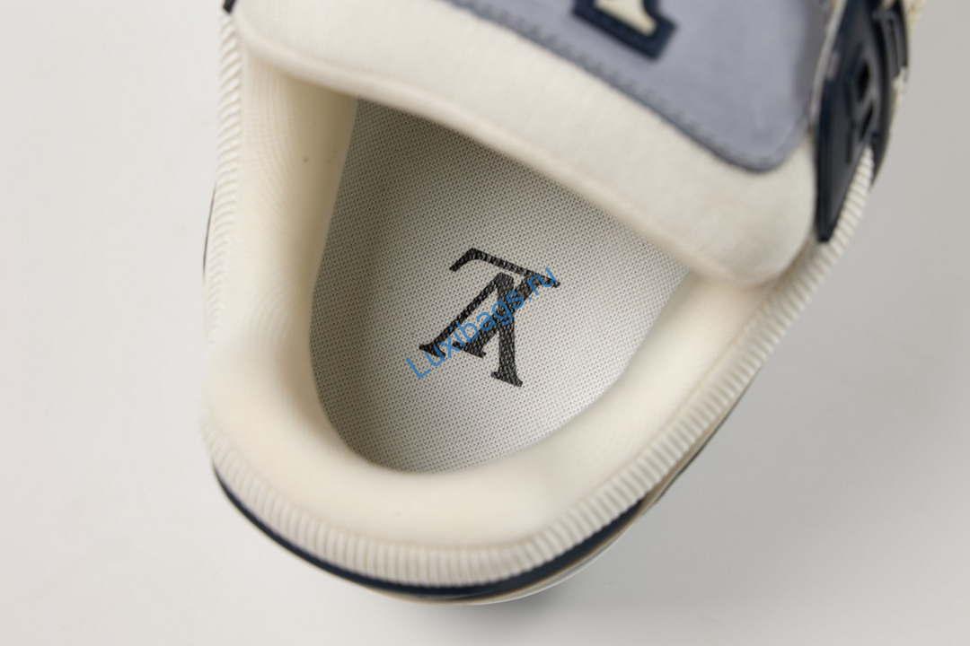 Louis Vuitton 1ABLUR Men Women's LV Trainer Sneaker L62468 | louis vuitton 1ablur men womens lv trainer sneaker l62468 08