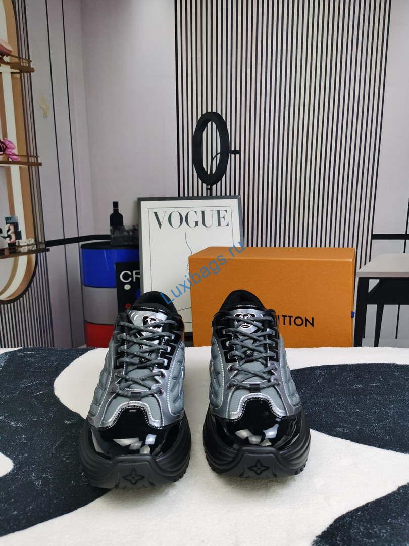 Louis Vuitton 1ACEBQ Men Women's LV Discovery Lace Up L62404 | louis vuitton 1acebq men womens lv discovery lace up l62404 09