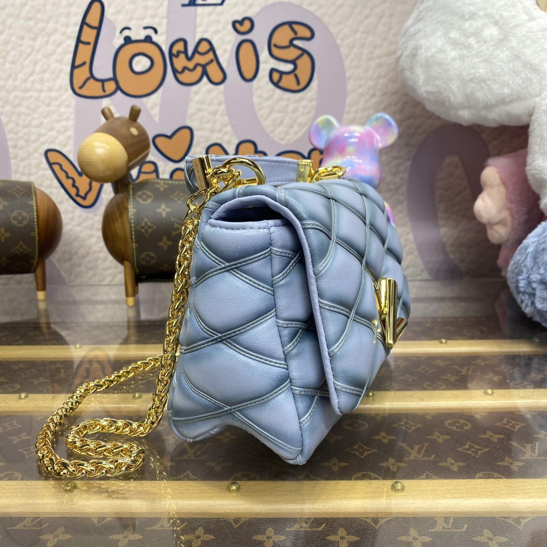 LV M24186 Louis Vuitton GO-14 MM Bag Foam Grey | lv m24186 louis vuitton go 14 mm bag foam grey 3