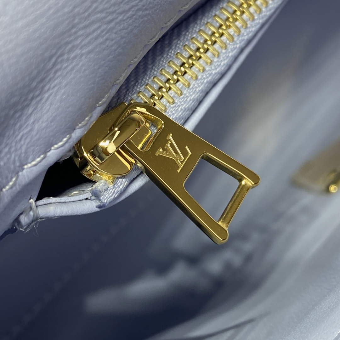 LV M24186 Louis Vuitton GO-14 MM Bag Foam Grey | lv m24186 louis vuitton go 14 mm bag foam grey 8