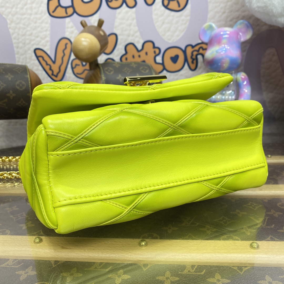 LV M24186 Louis Vuitton GO-14 MM Bag Lemon Yellow | lv m24186 louis vuitton go 14 mm bag lemon yellow 4