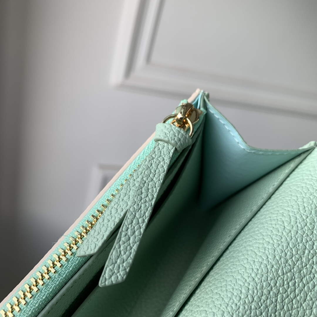 LV M82341 Louis Vuitton Emilie Wallet Matcha green | lv m82341 louis vuitton emilie wallet matcha green 8